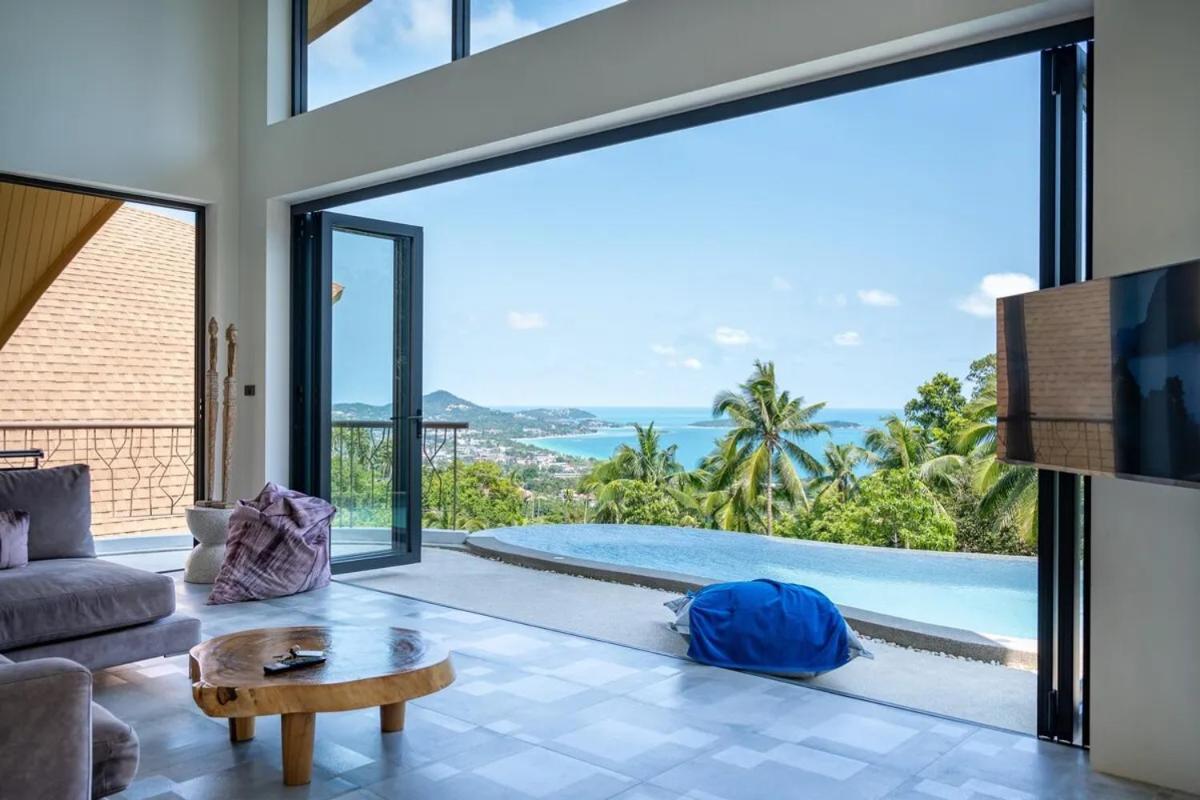 'צ'אוונג ביץ Villa Lola 2Br - Private Infinity Pool & Sea View מראה חיצוני תמונה
